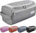 Hanging Travel Toiletry Bag for lady n Men, Dopp Kit - Gray